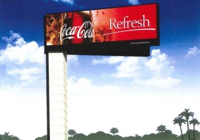 Proposed Fountain Valley Digital Sign
