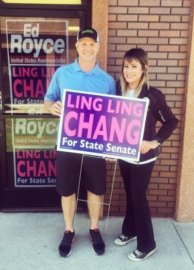 State Senator Elect Ling Ling Chang